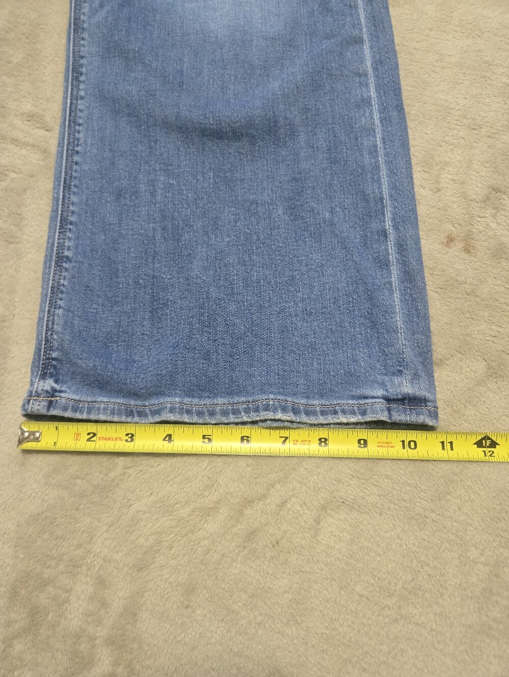 American Eagle Super High-Rise Baggy Wide Leg Jeans Womens Size 4 Short (28x27) - Picture 7 of 10